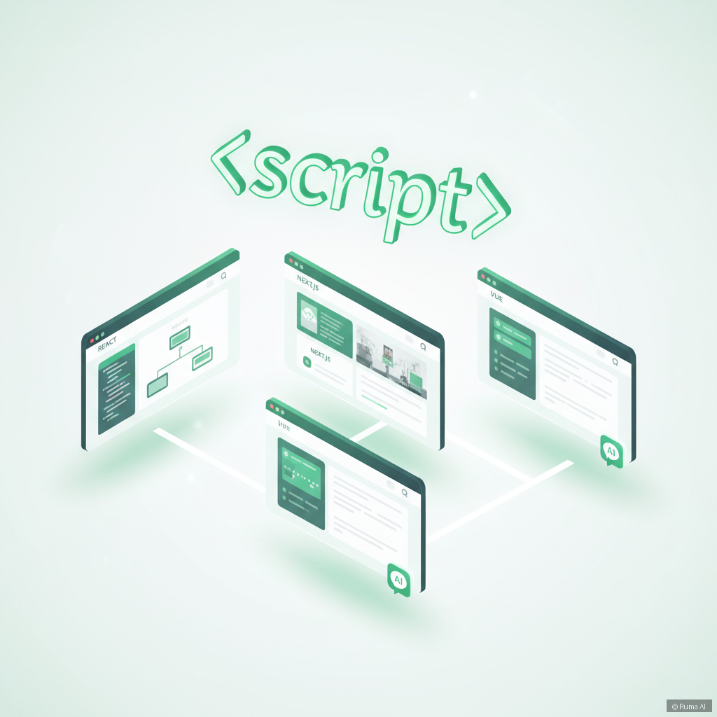 Add AI Chat to Any React, Next.js or Vue Site With One Line of Code